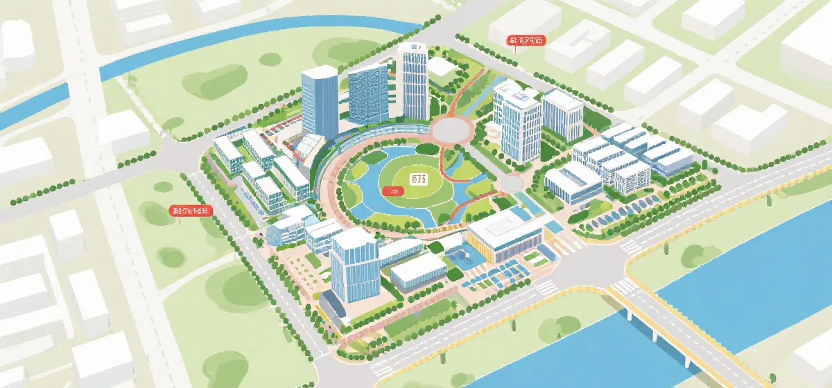 公司位置示意图